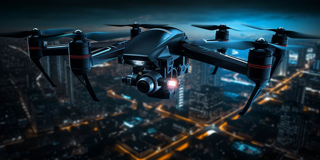 Éjjellátó drónok: a jövő technológiája a légi megfigyelésben